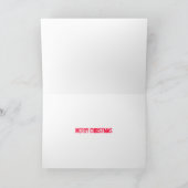 CARTES POUR FÊTES ANNUELLES PRISON PÈRE NOËL (Intérieur)