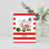 CARTES POUR FÊTES ANNUELLES PRISON PÈRE NOËL (Debout devant)