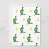 Cartes Pour Fêtes Annuelles Prof de tortue pour la Saint-Valentin (Dos)