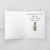 Cartes Pour Fêtes Annuelles Professeur de danse de fêtes joyeuses non confessi (Intérieur)