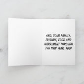 CARTES POUR FÊTES ANNUELLES PROFITEZ ÉGALEMENT DES VACANCES ET DU NOUVEL AN (Intérieur)