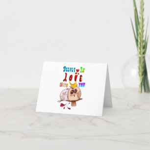 Cartes Pour Fêtes Annuelles Profondément amoureux de toi