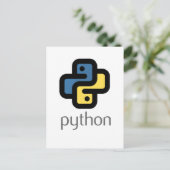 Cartes Pour Fêtes Annuelles Programmation Python (Debout devant)
