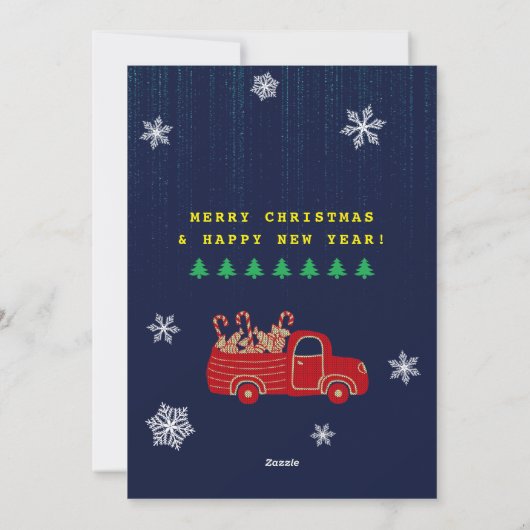 Cartes Pour Fêtes Annuelles Programmer Company Funny Noël 2021 (Dos)