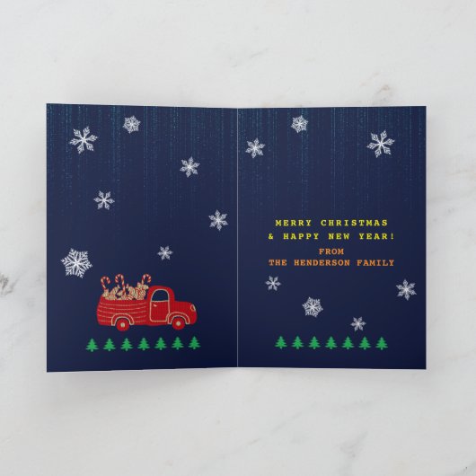 Cartes Pour Fêtes Annuelles Programmer Noël drôle (Intérieur)