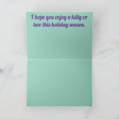 Cartes Pour Fêtes Annuelles Promenade en chariot à foin avec des chatons (Intérieur)