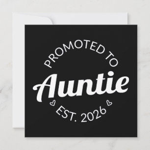 Cartes Pour Fêtes Annuelles Promu À Tante Est. 2026 I