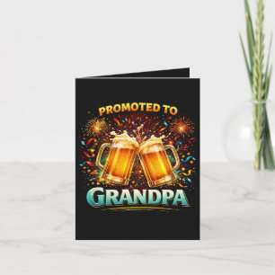 Cartes Pour Fêtes Annuelles Promu au futur grand-père
