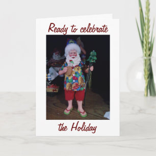 CARTES POUR FÊTES ANNUELLES PROPOSEZ LE MISTLETOE-CÉLEBRATE AVEC BEACH PÈRE NO