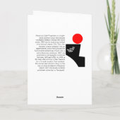 Cartes Pour Fêtes Annuelles Propriétés du lac Geranium (Dos)