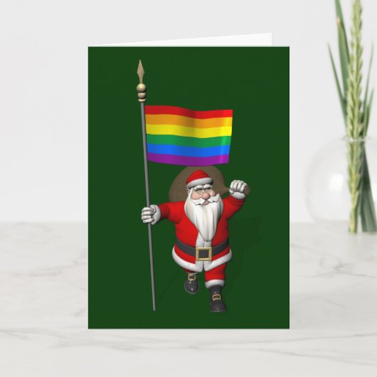 Cartes Pour Fêtes Annuelles Proud Santa Claus (Devant)