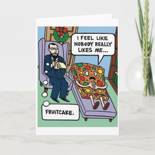 Cartes Pour Fêtes Annuelles Psychologie de Fuitcake (Devant)