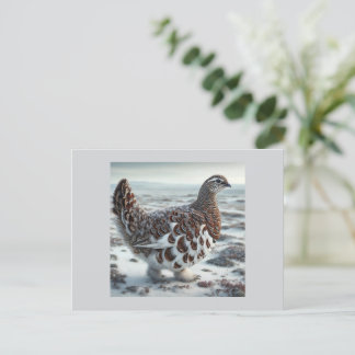 Cartes Pour Fêtes Annuelles Ptarmigan Poulet