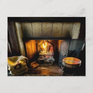 Cartes Pour Fêtes Annuelles Pub anglais Fire