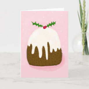 Cartes Pour Fêtes Annuelles Pudding de Noël