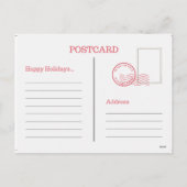 Cartes Pour Fêtes Annuelles Pudding de Noël irlandais (Dos)