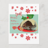 Cartes Pour Fêtes Annuelles Pudding de Noël irlandais (Devant)