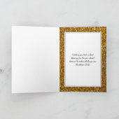 Cartes Pour Fêtes Annuelles Pudding Festif avec | PARTIES SCINTILLANT SPARKLE (Intérieur)