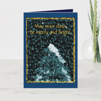 Cartes Pour Fêtes Annuelles Puisse tes jours être joyeux