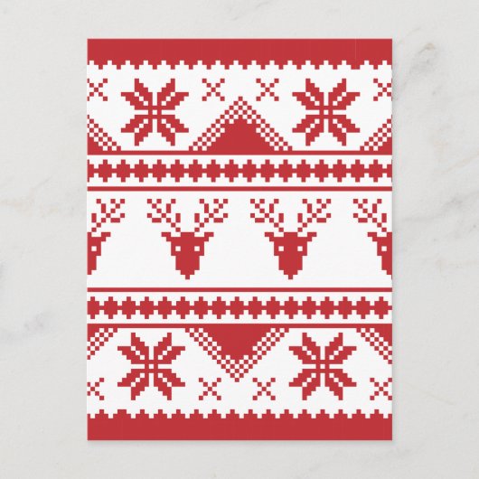 Cartes Pour Fêtes Annuelles pull de noël (Devant)