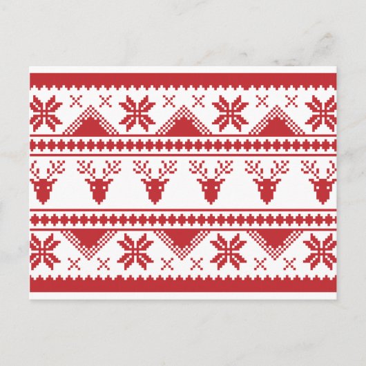 Cartes Pour Fêtes Annuelles pull de noël (Devant)