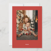 Cartes Pour Fêtes Annuelles Pulls de Noël drôles (Dos)