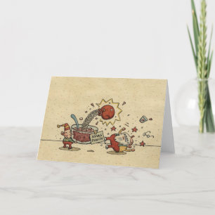 Cartes Pour Fêtes Annuelles Punch de vacances