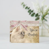 Cartes Pour Fêtes Annuelles Purrfect kitty valentine (Debout devant)