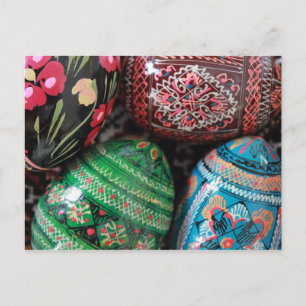 Cartes Pour Fêtes Annuelles Pysanky ukrainien - oeufs de pâques