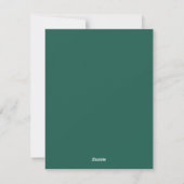 Cartes Pour Fêtes Annuelles QR Code Vert Brossé Script Joyeux Noël Photo (Dos)