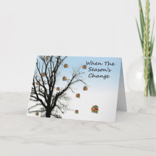 Cartes Pour Fêtes Annuelles Quand la saison change
