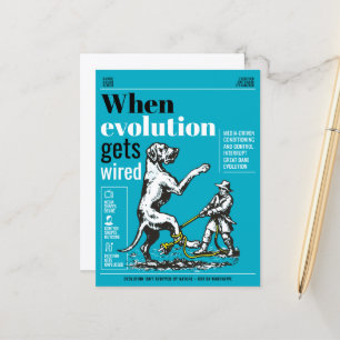 Cartes Pour Fêtes Annuelles Quand l'évolution est câblée, les Grands Danois so