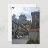 Cartes Pour Fêtes Annuelles Quartier historique de Québec (Devant / Derrière)