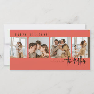 Cartes Pour Fêtes Annuelles Quatre photos au minimum
