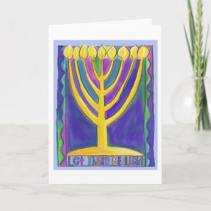 Cartes Pour Fêtes Annuelles Que la lumière soit