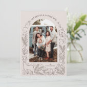 Cartes Pour Fêtes Annuelles Que le ciel chante la nature (Debout devant)