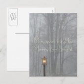 Cartes Pour Fêtes Annuelles Que vos jours soient Joyeux et Joyeux Fêtes (Devant / Derrière)