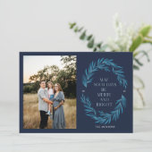 Cartes Pour Fêtes Annuelles Que vos jours soient joyeux et lumineux (Debout devant)