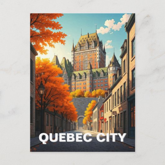 Cartes Pour Fêtes Annuelles Québec (Devant)