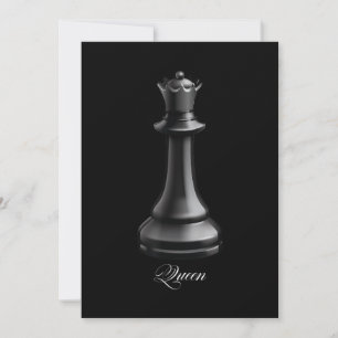 Cartes Pour Fêtes Annuelles Queen Chess Piece Halloween Costume Chess Lover