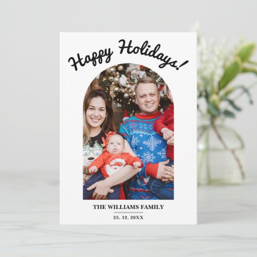 Cartes Pour Fêtes Annuelles Quel an de photo Collage Happy (Debout devant)