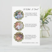 Cartes Pour Fêtes Annuelles Quel an d'examen photo Collage (Debout devant)