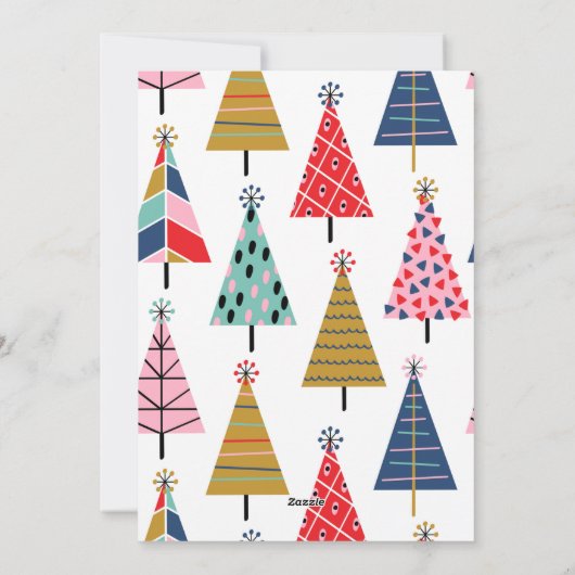 Cartes Pour Fêtes Annuelles Quel an photo Noël personnalisé (Dos)