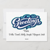 Cartes Pour Fêtes Annuelles Quel PHOTOBOMB (Dos)