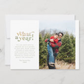 Cartes Pour Fêtes Annuelles Quelle Année Année Challenging (Devant)