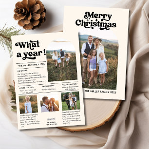 Cartes Pour Fêtes Annuelles Quelle année Année d'évaluation Collage photo