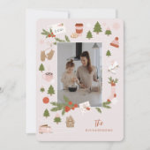 Cartes Pour Fêtes Annuelles Quelques-unes de nos choses de Noël préférées Phot (Devant)