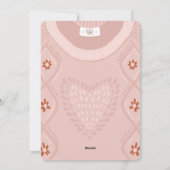 Cartes Pour Fêtes Annuelles Quelques-unes de nos choses préférées de Noël Vert (Dos)