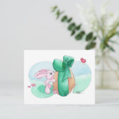 Cartes Pour Fêtes Annuelles Rabbit de Pâques - Pour Vous ! (Debout devant)