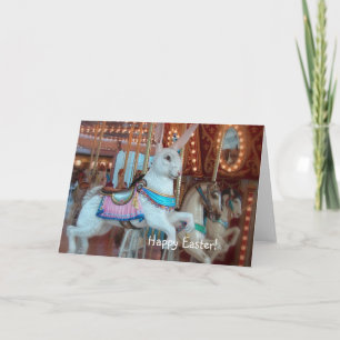 Cartes Pour Fêtes Annuelles Rabbit de Pâques sur Joyeux-Go-Round
